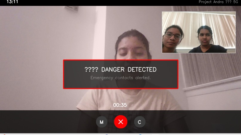 Project ANDRA real-time multimodal threat detection preview